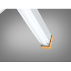 Сучасна стельова LED люстра Diasha 2535WH біла 56W димер 63 см 14-19 м2