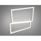 Сучасна LED-люстра Diasha 2552WH dimmer 57W, 3135 lm, 46×41 см з регулюванням світла