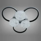 Люстра 2562WH+BK DIMMER