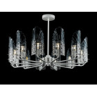 Люстра стельова Splendid Ray L3876/12 (WT), E27, 40Вт, 3000K, білий та чорний метал, сучасний стиль для дому
