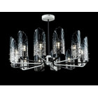 Люстра з плафонами Splendid Ray L3876/12, 40W, метал/скло, білий+чорний, сучасний стиль для дому Люстра з плафонами Splendid Ray L3876/12, 40W, метал/скло, білий+чорний, сучасний стиль для дому