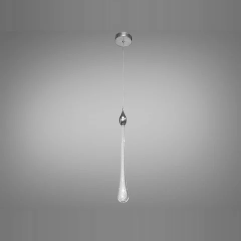 Стельова люстра LED Diasha 3003/1HR, 3 Вт, хром, підвісна, сучасний стиль