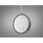 Стельова люстра LED Diasha 3005/1HR, 8W, хром, сучасний стиль для коридору, вітальні, кухні, офісу Стельова люстра LED Diasha 3005/1HR, 8W, хром, сучасний стиль для коридору, вітальні, кухні, офісу