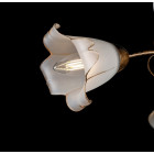 Люстра Splendid Ray L88132/3, 3 лампи E14, 50 см, бронза/білий/золото, сучасний стиль для дому