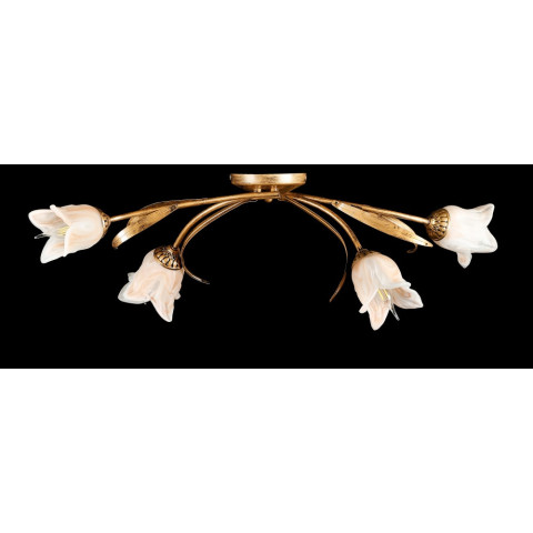 Люстра Splendid Ray L90776K/4, 4 лампи, бронзова, висота 24 см, діаметр 29-80 см, сучасний стиль для дому