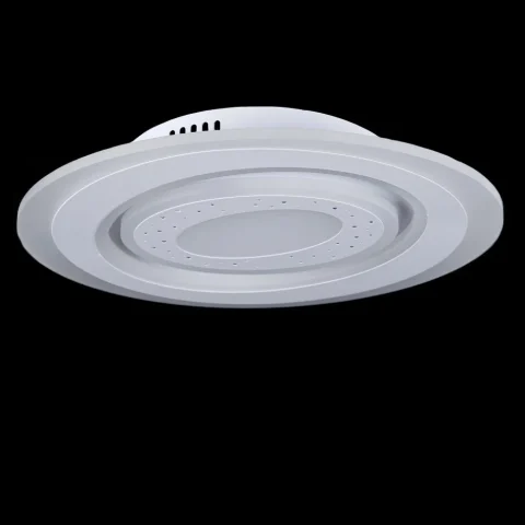 Потолочная люстра LED Splendid Ray L6703/410/2, 44W, белый, металл + акрил, современный стиль с пультом и димером