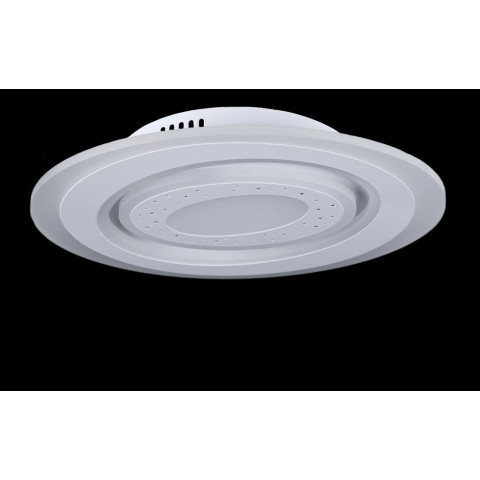 Люстра стельова LED Splendid Ray L6703/410/2, 44W, білий, метал, акрил, сучасний стиль з пультом, димер