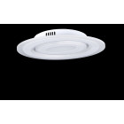 Люстра стельова LED Splendid Ray L6703/410/2, 44W, білий, метал, акрил, сучасний стиль з пультом, димер Люстра стельова LED Splendid Ray L6703/410/2, 44W, білий, метал, акрил, сучасний стиль з пультом, димер