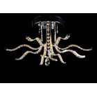 Люстра стельова LED Splendid Ray L78393/8, 100W, хром/білий, сучасний стиль, з пультом, 50 см Люстра стельова LED Splendid Ray L78393/8, 100W, хром/білий, сучасний стиль, з пультом, 50 см