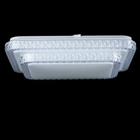 Потолочная люстра LED Splendid Ray L8208B/36W*2, 72W, белая, с пультом, современный стиль