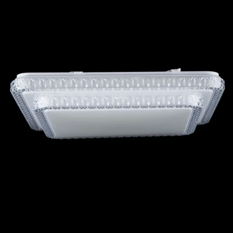 Люстра стельова LED Splendid Ray L8208B/48W*2, 48 Вт, білий, регульована яскравість, сучасний стиль