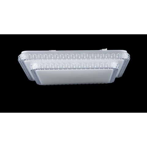 Люстра стельова LED Splendid Ray L8208B/48W*2, 48W, білий, регульована яскравість, сучасний стиль