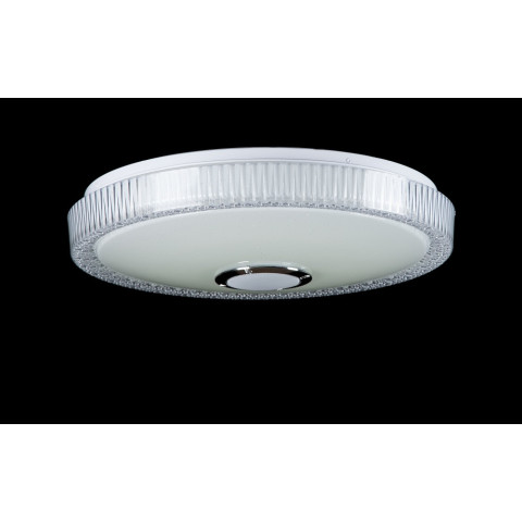 Люстра стельова LED Splendid Ray LY6121/40W*2, 80W, білий, сучасний стиль, з пультом, Bluetooth, діаметр 50 см