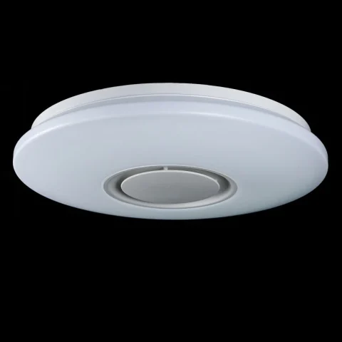 Потолочная люстра LED Splendid Ray LY8339/24W*2, 48W, белая, 40 см (с пультом и Bluetooth)