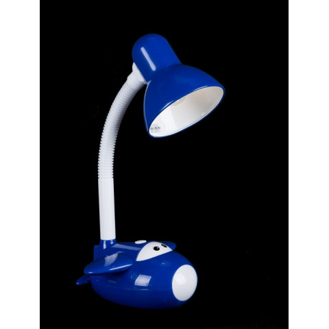 Настільна лампа офісна Splendid Ray NSM-999, E27, 40W, блакитний/білий, регульована висота