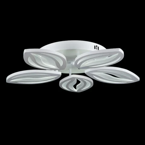 Потолочная люстра LED Splendid Ray LK23/5, 120W, белый, современный стиль с пультом