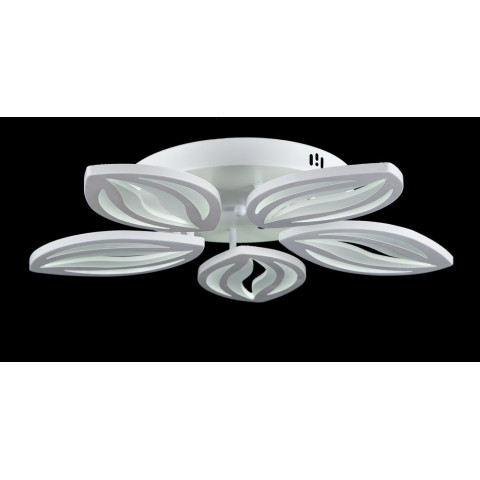 Люстра стельова LED Splendid Ray LK23/5, 120W, білий, сучасний стиль з пультом