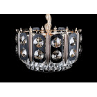 Люстра кришталева Splendid Ray L573/D500/12, E14, золото/чорний/білий, для дому Люстра кришталева Splendid Ray L573/D500/12, E14, золото/чорний/білий, для дому