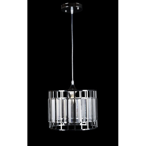Люстра стельова Splendid Ray L3836/1H (CH), E27, 40W, хром/білий, регульована висота, сучасний стиль для дому