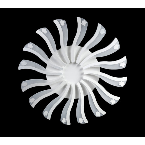 Люстра стельова LED Splendid Ray LK39264/16, 16W, білий, сучасний стиль з пультом