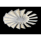 Люстра стельова LED Splendid Ray LK36266/16, 196W, білий, регульована яскравість, сучасний стиль Люстра стельова LED Splendid Ray LK36266/16, 196W, білий, регульована яскравість, сучасний стиль