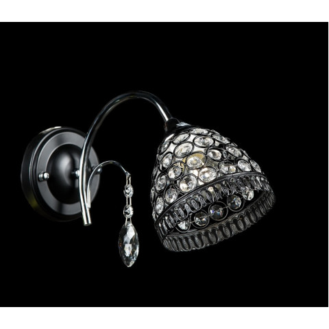 Бра настінне E27 Splendid Ray B69338/1, 40W, чорний, хром, білий, сучасний стиль