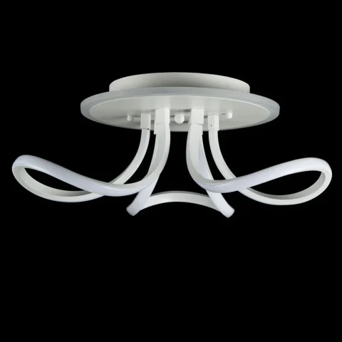 Потолочная люстра LED Splendid Ray L78586/3, 104W, белый, современный стиль, с пультом, 3 лампы, 50 см