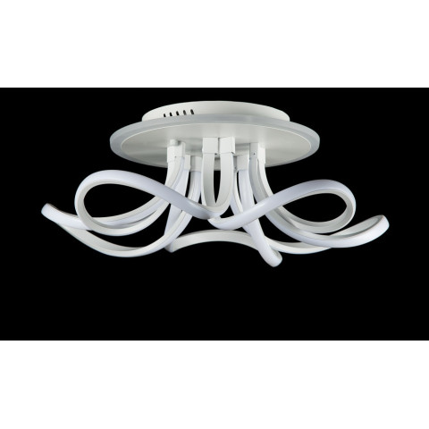Люстра стельова LED Splendid Ray L78586/5, 160W, білий, сучасний стиль з пультом