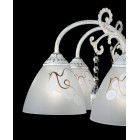 Люстра стельова Splendid Ray L80094/6, 6xE27, білий, золото, метал, скло, кришталь, сучасний стиль Люстра стельова Splendid Ray L80094/6, 6xE27, білий, золото, метал, скло, кришталь, сучасний стиль