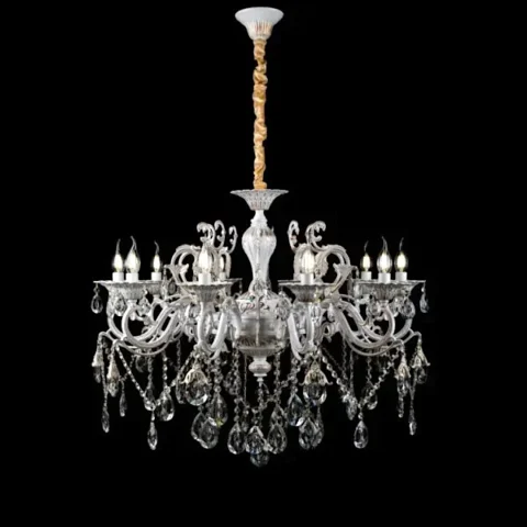 Класична люстра-свічка з кришталем Splendid-Ray 30-3920-49