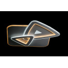 Люстра стельова LED Splendid Ray L78670/3, 3 лампи, білий, регульована яскравість, сучасний стиль Люстра стельова LED Splendid Ray L78670/3, 3 лампи, білий, регульована яскравість, сучасний стиль