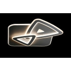 Люстра стельова LED Splendid Ray L78670/3, 3 лампи, білий, регульована яскравість, сучасний стиль Люстра стельова LED Splendid Ray L78670/3, 3 лампи, білий, регульована яскравість, сучасний стиль