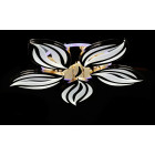 Люстра стельова LED Splendid Ray LK23/6, 160W, білий, хром, сучасний стиль з пультом, димер, 62см Люстра стельова LED Splendid Ray LK23/6, 160W, білий, хром, сучасний стиль з пультом, димер, 62см