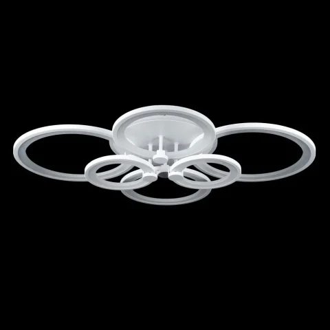 Потолочная люстра LED Splendid Ray LK237/2+2+2, 240W, белый, с пультом, современный стиль