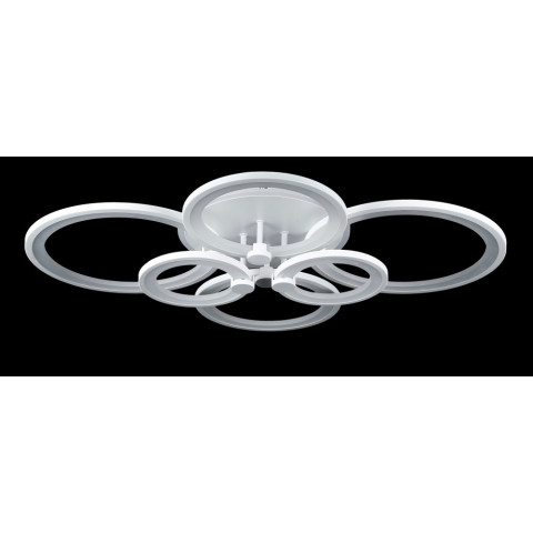Люстра стельова LED Splendid Ray LK237/2+2+2, 240W, білий, з пультом, сучасний стиль