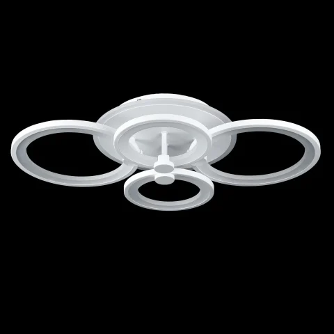 Потолочная люстра LED Splendid Ray LK237/2+2, 160 Вт, белая, с пультом