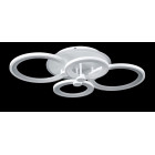 Люстра стельова LED Splendid Ray LK237/2+2, 160W, білий, з пультом, сучасний стиль Люстра стельова LED Splendid Ray LK237/2+2, 160W, білий, з пультом, сучасний стиль