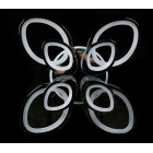 Люстра стельова LED Splendid Ray LK232/4+4+A, 240W, білий, сучасний стиль з пультом, димер Люстра стельова LED Splendid Ray LK232/4+4+A, 240W, білий, сучасний стиль з пультом, димер