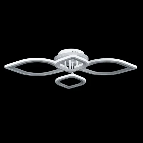 Люстра стельова LED Splendid Ray LK30/2+2+A, 120W, білий, метал, акрил, сучасний стиль