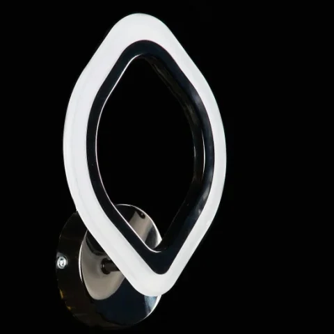 Бра настінне LED Splendid Ray BK30/1, 18W, чорний/білий, сучасний стиль для дому