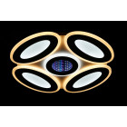 Люстра стельова LED Splendid Ray L78537/4+1, 200W, білий, сучасний стиль з пультом Люстра стельова LED Splendid Ray L78537/4+1, 200W, білий, сучасний стиль з пультом
