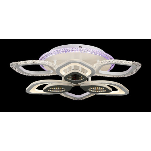 Люстра стельова LED Splendid Ray LK29056/3+3+1, 132W, білий та сірий, сучасний стиль для дому