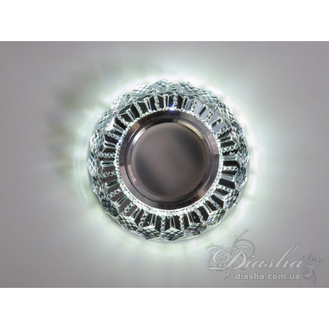 Світильник Diasha 3040WH LED MR16, 40W, діаметр 9.5 см, метал + скло, сучасний стиль, IP20