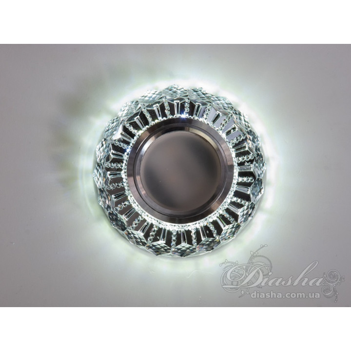 Світильник Diasha 3040WH LED MR16, 40W, діаметр 9.5 см, метал + скло, сучасний стиль, IP20 Світильник Diasha 3040WH LED MR16, 40W, діаметр 9.5 см, метал + скло, сучасний стиль, IP20