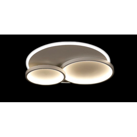 Люстра стельова LED Splendid Ray L2332/2+1, 120W, білий, з пультом, сучасний стиль