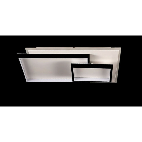 Люстра стельова LED Splendid Ray L2333/2+1, 3 лампи, чорнобіла, сучасний стиль для дому