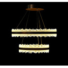 Світлодіодна люстра Splendid Ray LT9890/2 LED кава-біла з пультом і димером 288W
