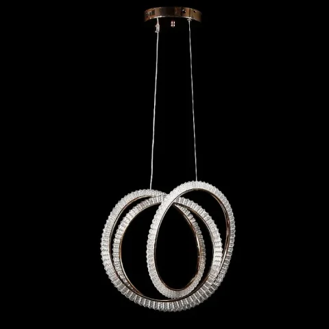 Люстра стельова LED Splendid Ray LF9805/1, 144W, золото/білий (регулювання висоти, пульт) Люстра стельова LED Splendid Ray LF9805/1, 144W, золото/білий (регулювання висоти, пульт)