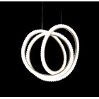 Люстра стельова LED Splendid Ray LF9805/1, 144W, золото/білий, сучасний стиль для дому Люстра стельова LED Splendid Ray LF9805/1, 144W, золото/білий, сучасний стиль для дому