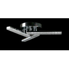 Люстра стельова LED Splendid Ray LT8007/3, 80W, хром, білий, сучасний стиль, з пультом, 3 лампи, димер, 47 см Люстра стельова LED Splendid Ray LT8007/3, 80W, хром, білий, сучасний стиль, з пультом, 3 лампи, димер, 47 см